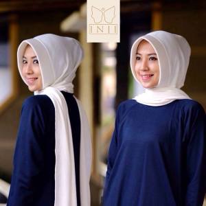 Jilbab Riby by Inji BROKEN WHITE