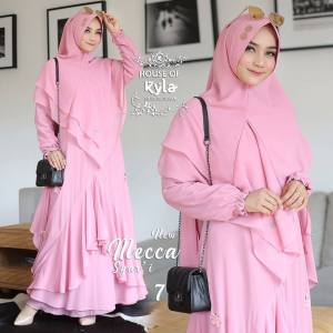 *New Mecca Syar’i* pink by House of kyla